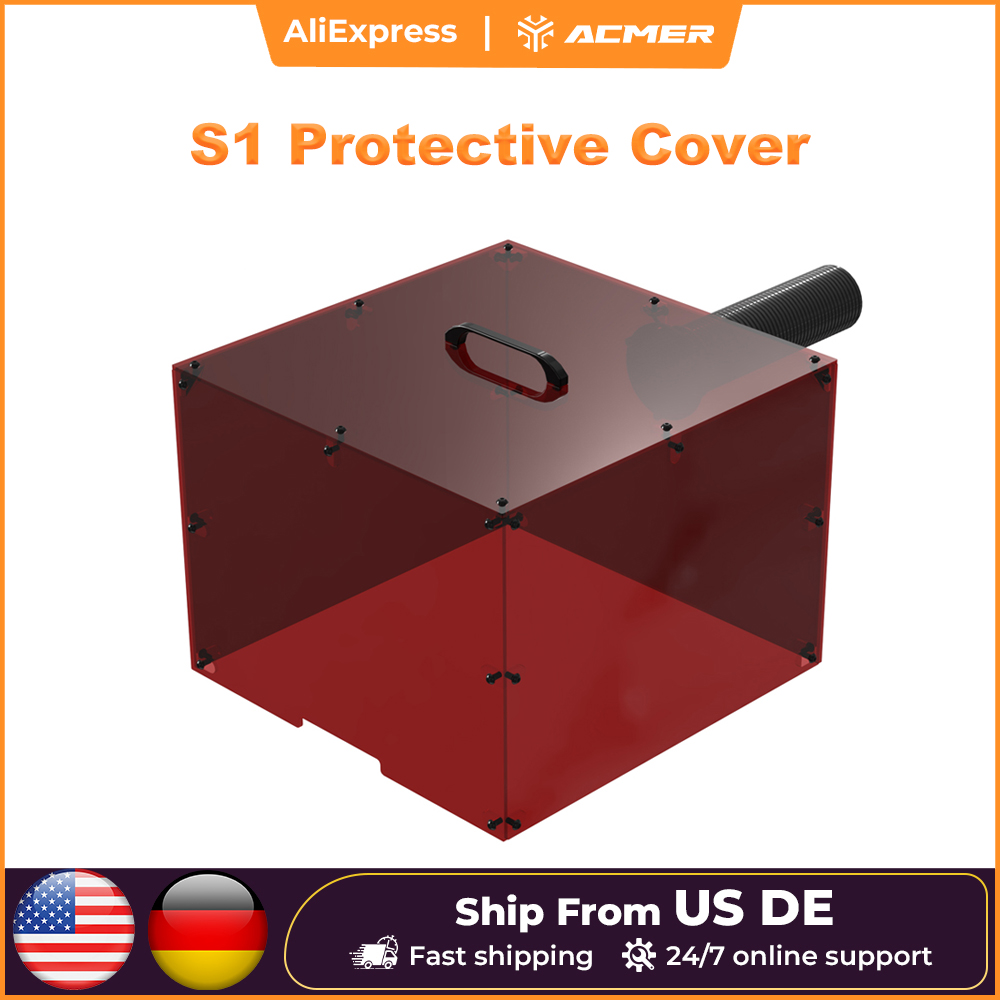 Honeycomb Laser Bed - ACMER S1 Mini-Lasergehäuse, Laserschutz, Entlüftung, staubdicht,
